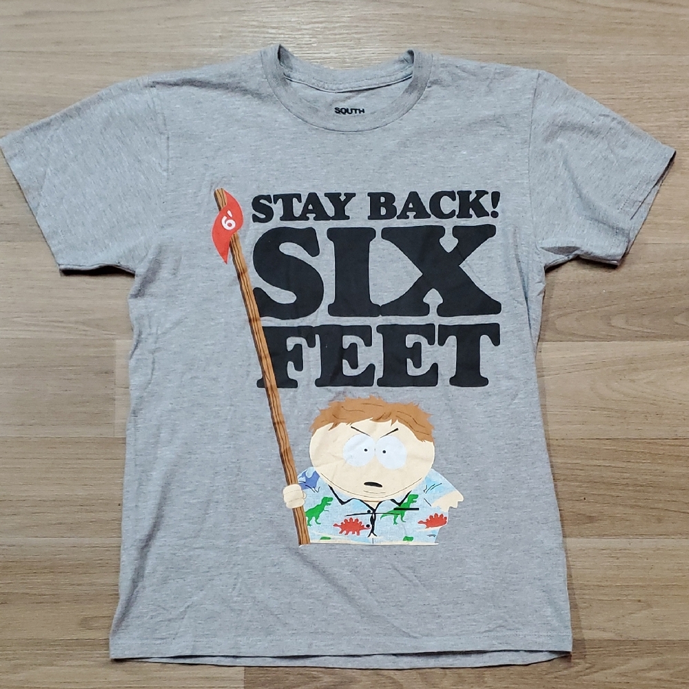 South Park Gray Graphic Men's Tee